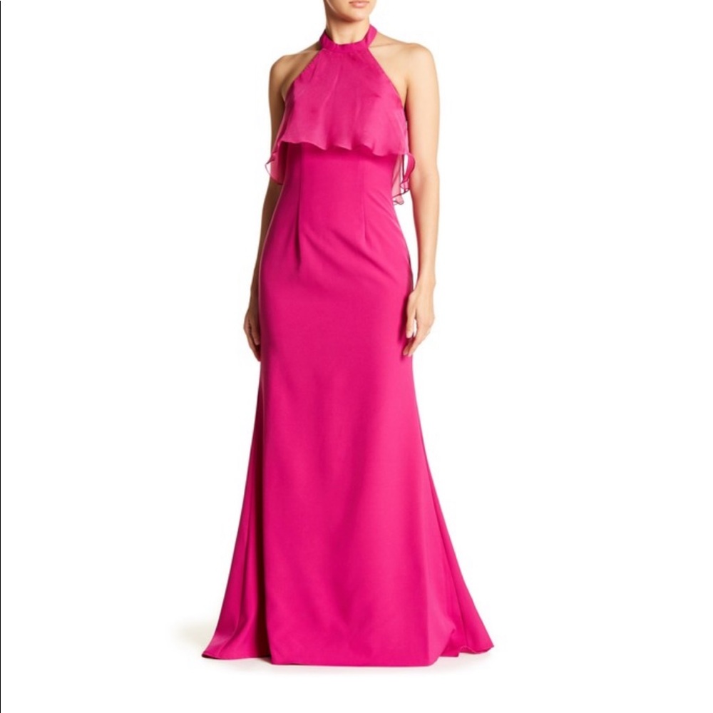 JS Boutique Sleeveless Halter Dress